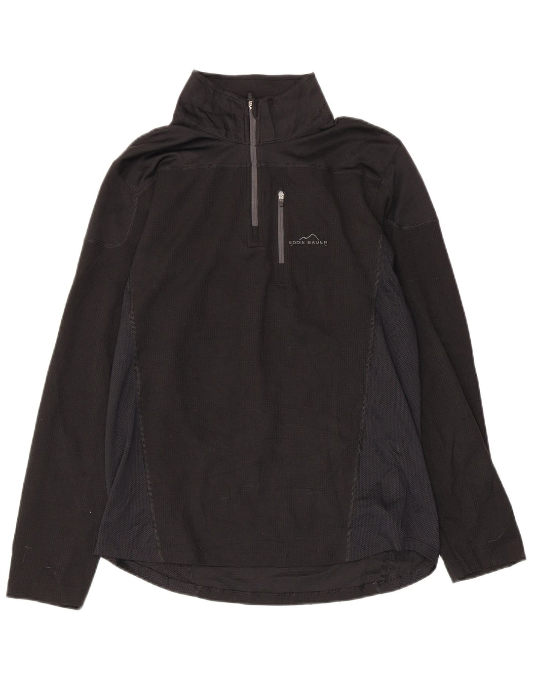 Damski dres z zamkiem błyskawicznym EDDIE BAUER UK 10 Small Black