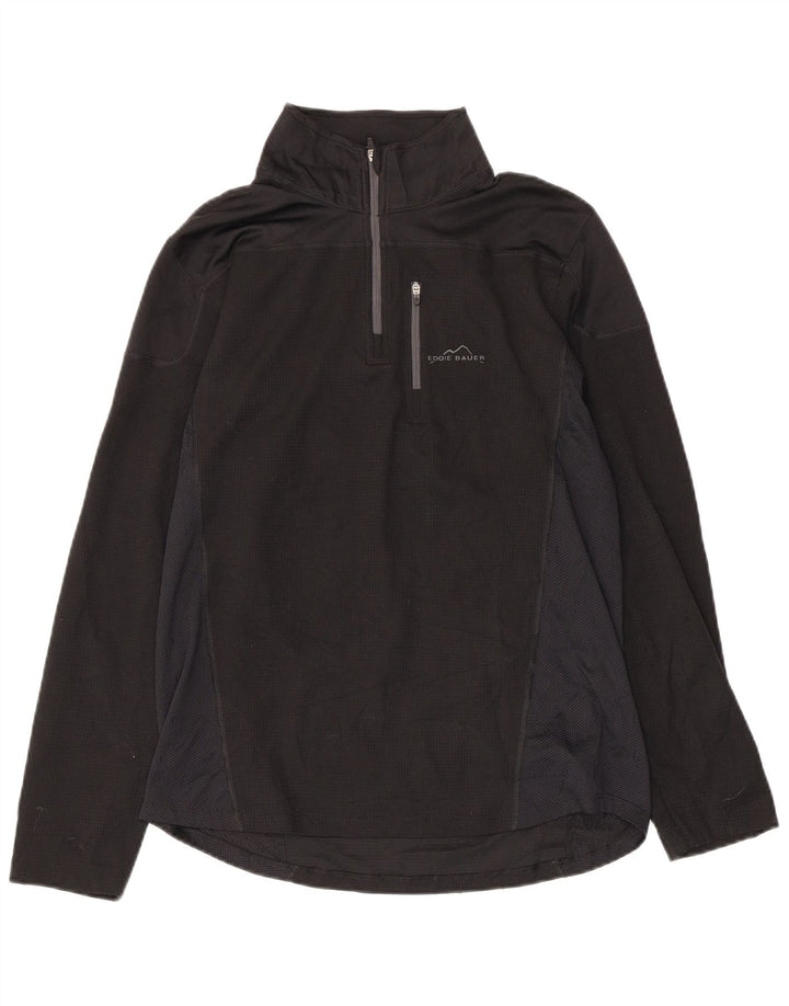 Damski dres z zamkiem błyskawicznym EDDIE BAUER UK 10 Small Black