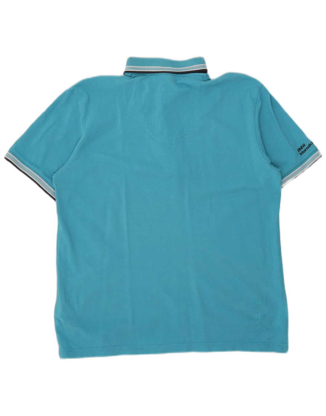 Męska koszulka polo Hugo Boss, duża, niebieska, bawełniana