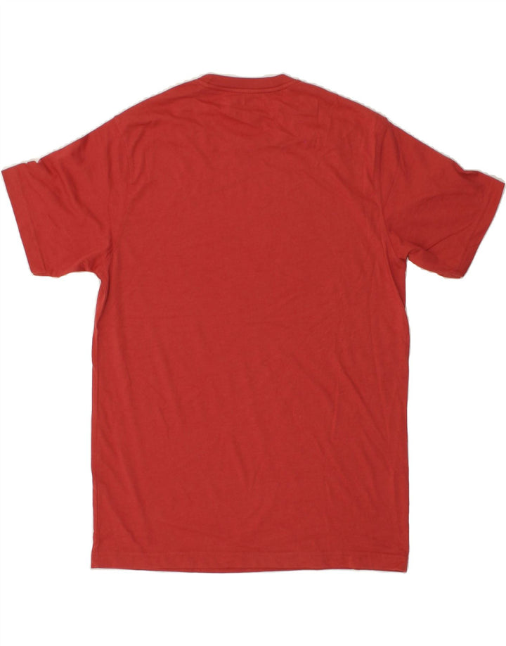 EDDIE BAUER Mens T-Shirt Top Medium Red Cotton Vintage Eddie Bauer and Second-Hand Eddie Bauer from Messina Hembry 