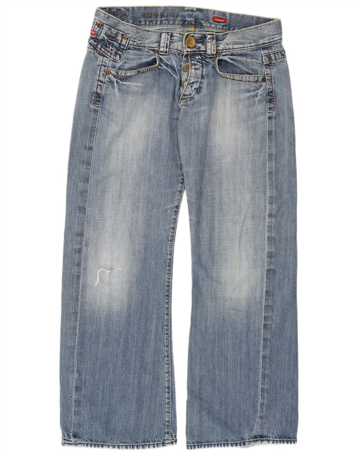 Luźne dżinsy damskie Miss Sixty Perkinks W32 L31 Niebieskie bawełniane