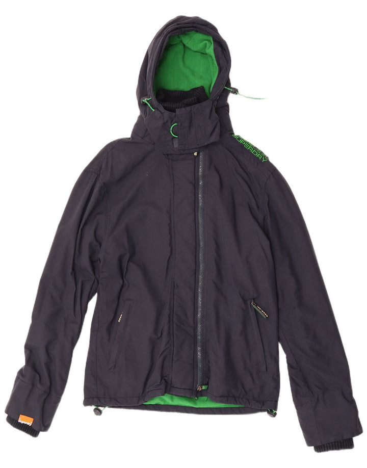 Damska wiatrówka Superdry Windcheater UK 14, średni granat