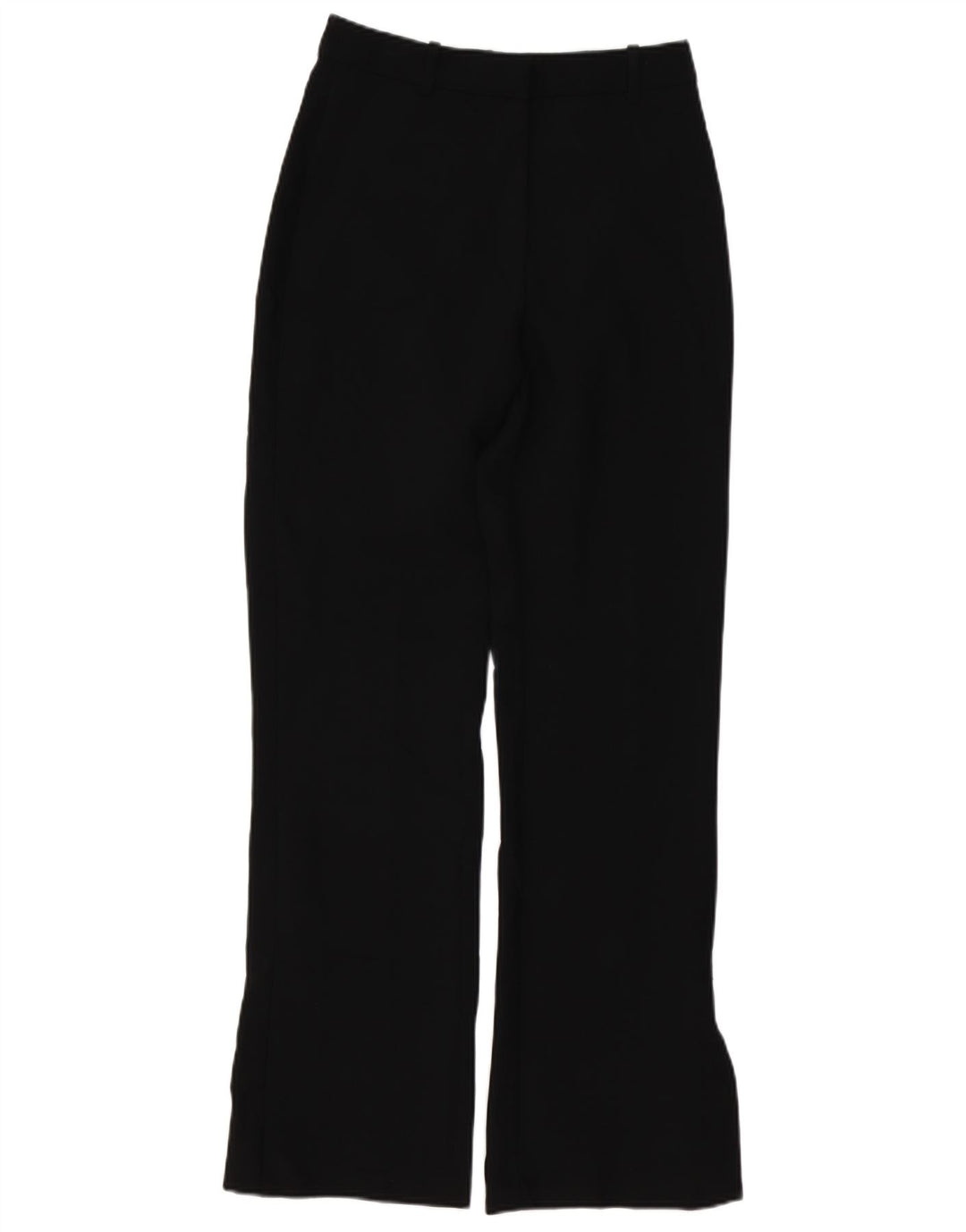 Spodnie damskie Zara Bootcut Chino, małe W26 L31, czarne, poliestrowe