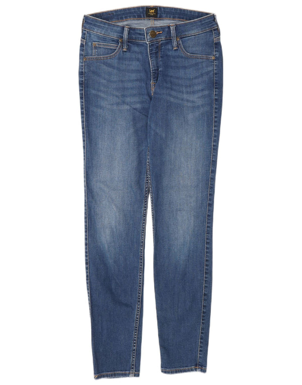Damskie jeansy Lee Skinny W28 L28 Niebieskie bawełniane