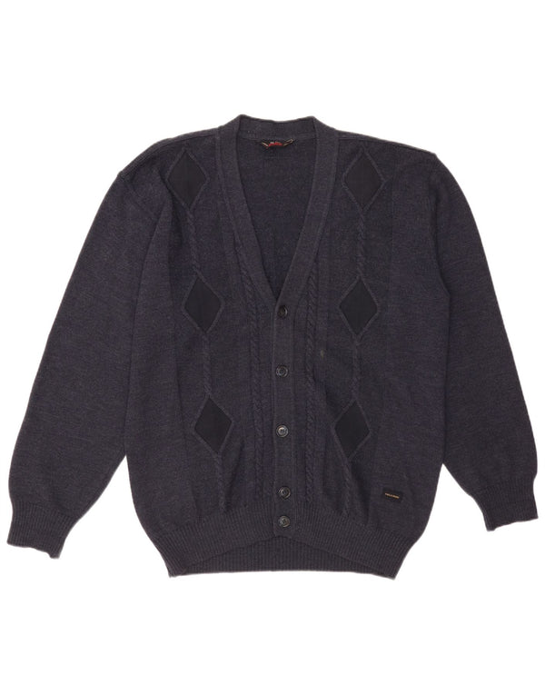 Męski sweter żeglarski Paul & Shark XL granatowy Argyle/Diament
