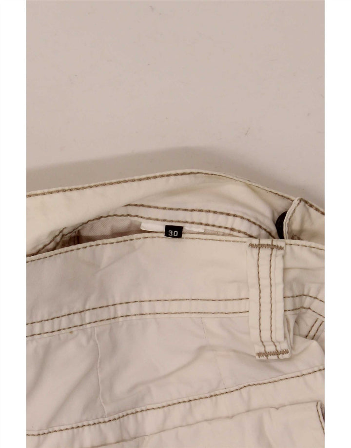 Męskie szorty cargo Murphy & Nye W30 Medium White
