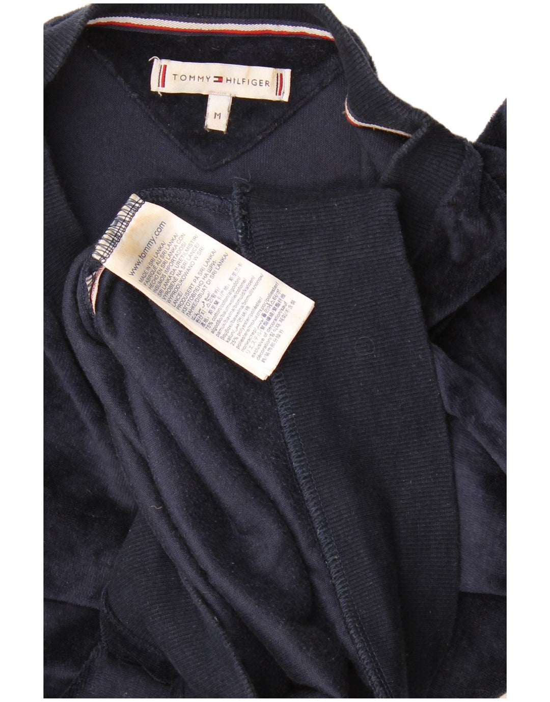 Męska bluza z grafiką Tommy Hilfiger w kolorze średniego granatu