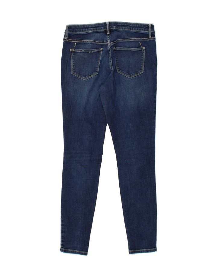 MOSSIMO Womens Mid Rise Jegging Jeans US 6 Medium W28 L29 Navy Blue Cotton Vintage Mossimo and Second-Hand Mossimo from Messina Hembry 