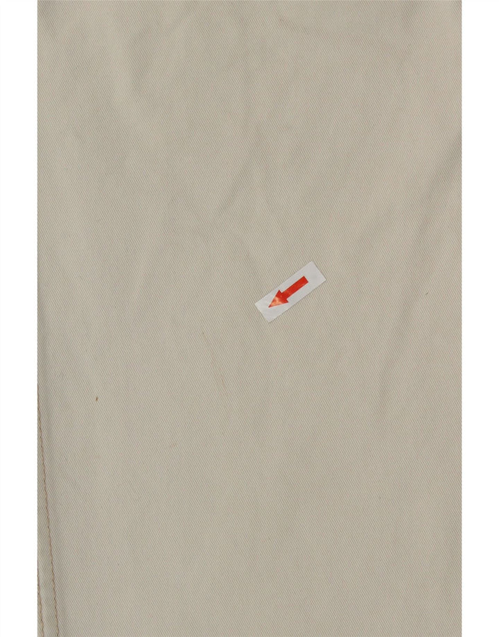 Męskie proste dżinsy Wrangler W34 L30 w kolorze złamanej bieli, bawełniane