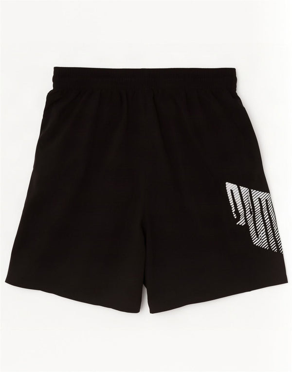Męskie spodenki sportowe Puma z grafiką 2XL, czarny poliester