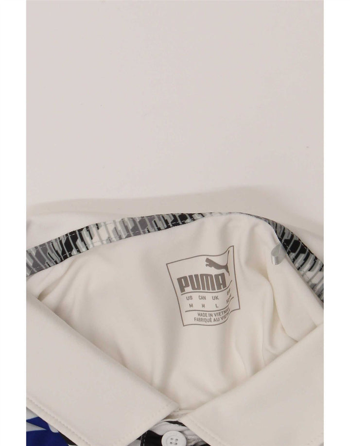 Męska koszulka polo Puma w kolorze średniobiałym