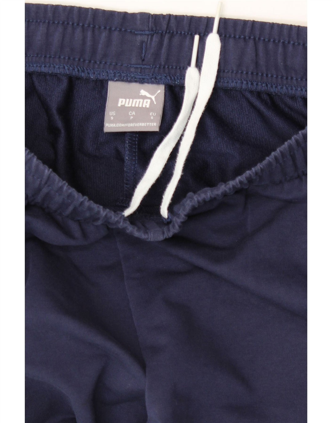 PUMA Mens Tracksuit Trousers Joggers Small  Navy Blue Vintage Puma and Second-Hand Puma from Messina Hembry 