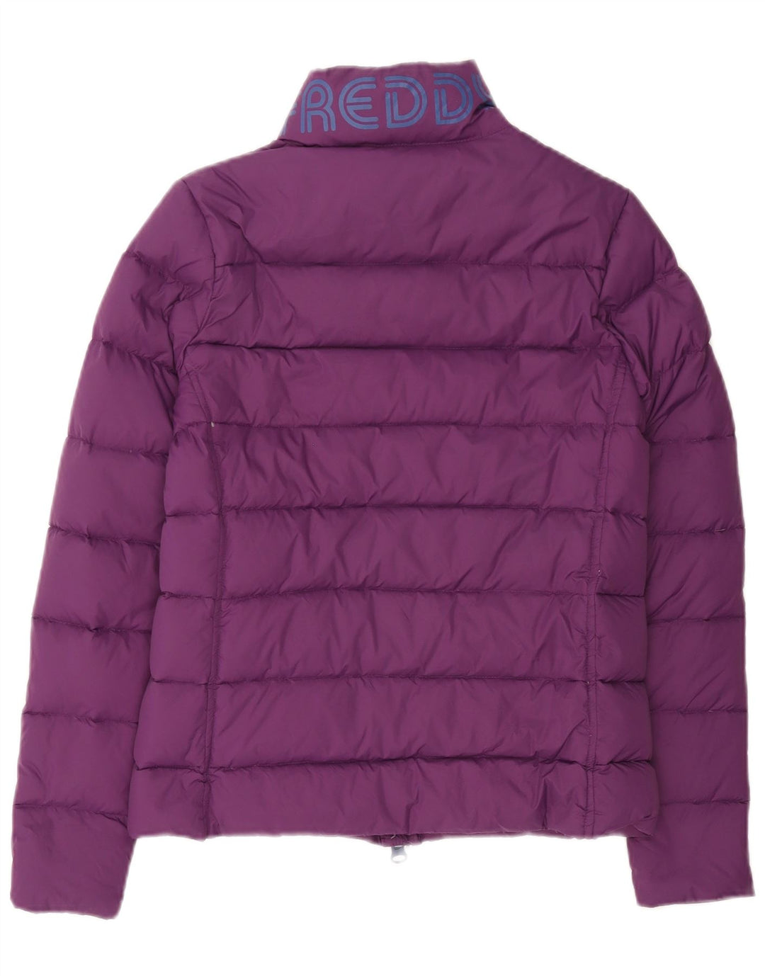 Damska wyściełana kurtka Freddy Graphic UK 12 Średni fioletowy nylon