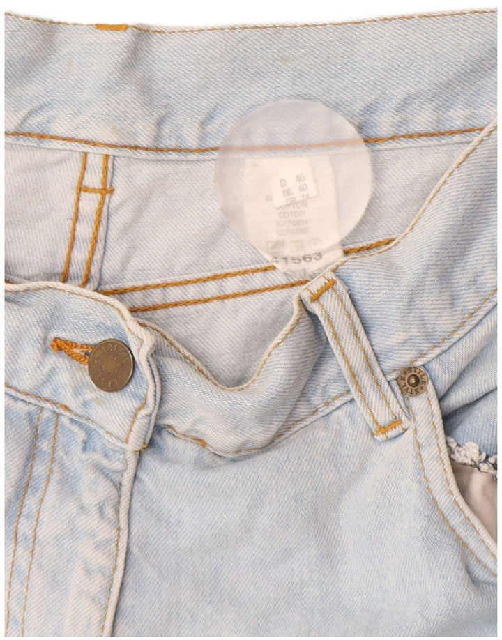 Damskie spodenki jeansowe Arizona UK 14 Medium W30 Niebieskie bawełniane