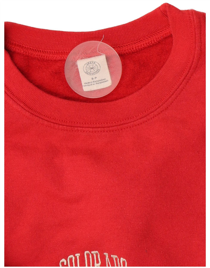 Męska bluza z grafiką Urban Outfitters, mała czerwona