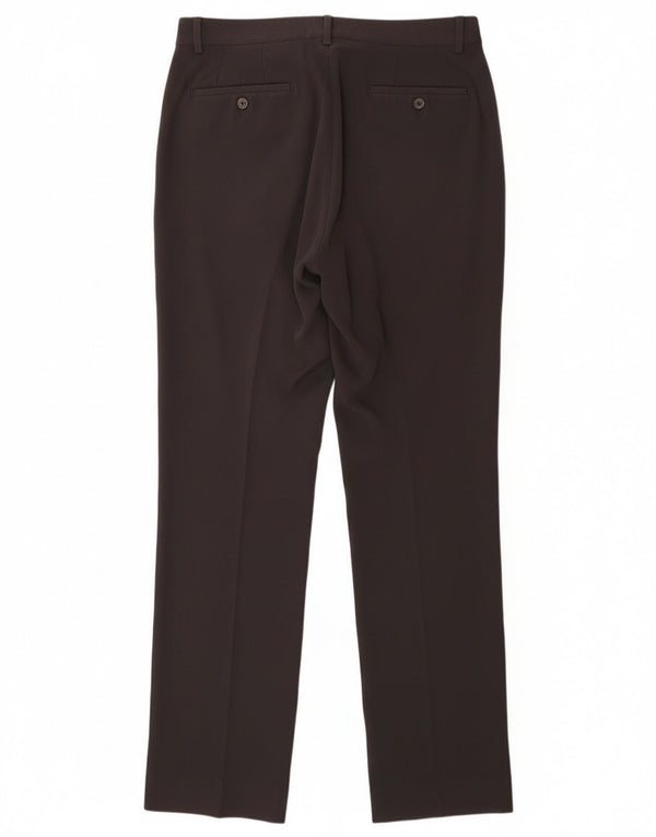 Męskie proste spodnie garniturowe Zara EU 38 Small W30 L33 Szary nylon