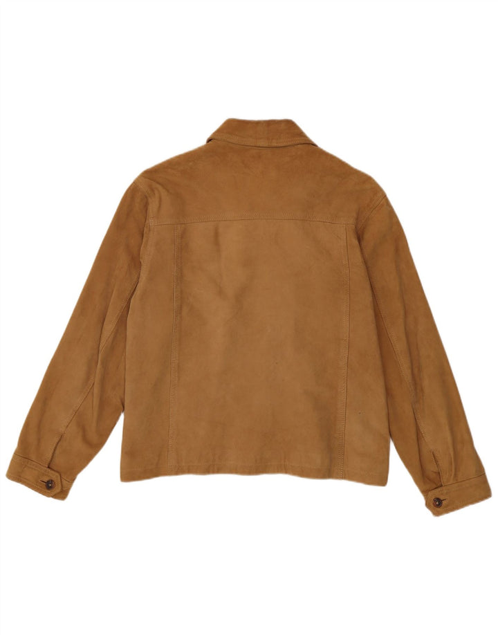 Zamszowa kurtka męska Brooksfield UK 36 Small Beige