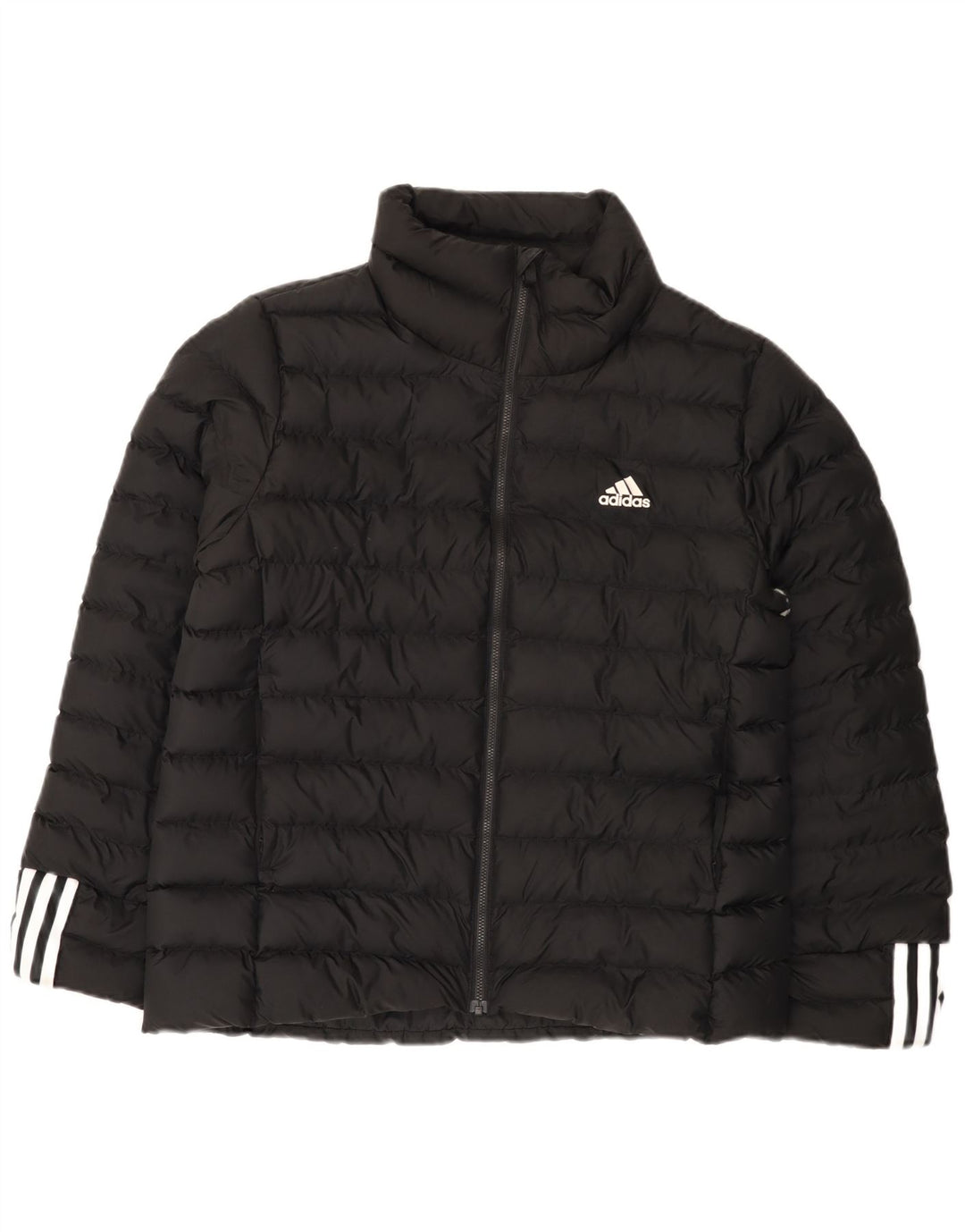Damska ocieplana kurtka Adidas UK 12/14 Średni czarny poliester