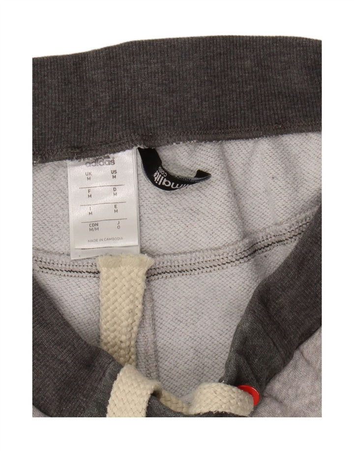 ADIDAS Mens Climalite Tracksuit Trousers Joggers Medium  Grey Cotton Vintage Adidas and Second-Hand Adidas from Messina Hembry 