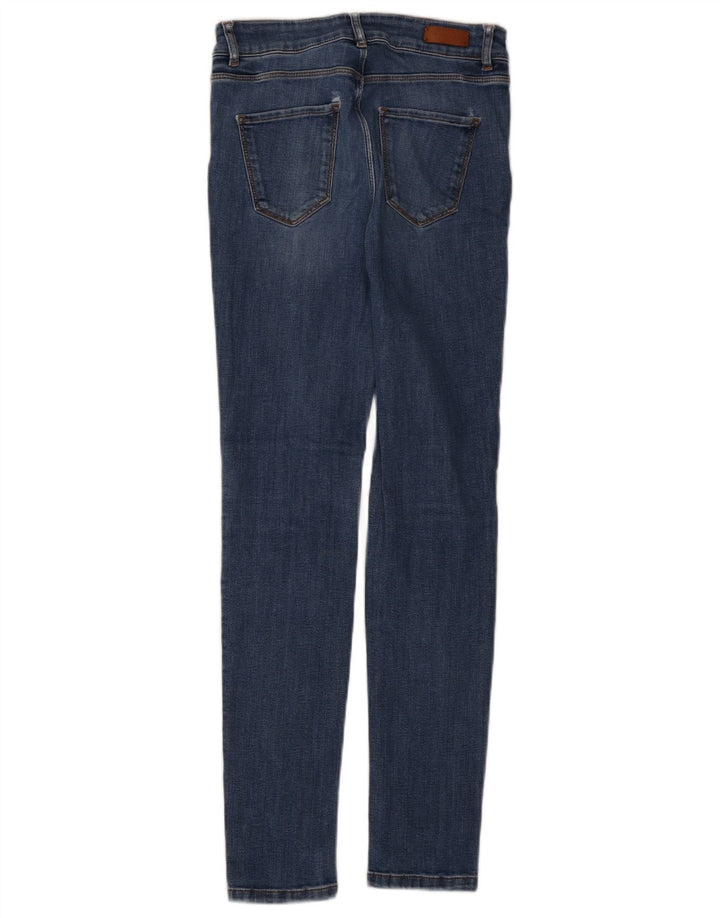 Damskie jeansy skinny MASSIMO DUTTI W26 L29 Niebieskie, bawełniane