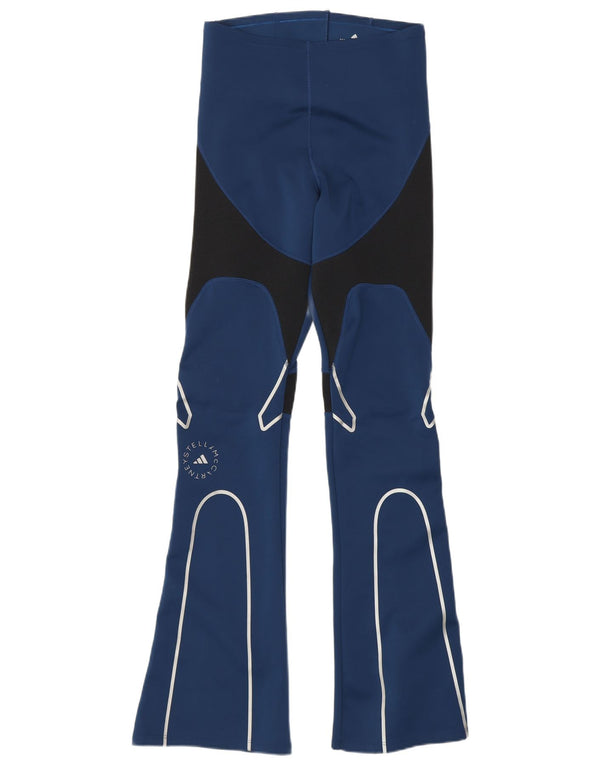 Legginsy Adidas Damskie Stella McCartney UK 8/10 Mały Niebieski Kolorblok