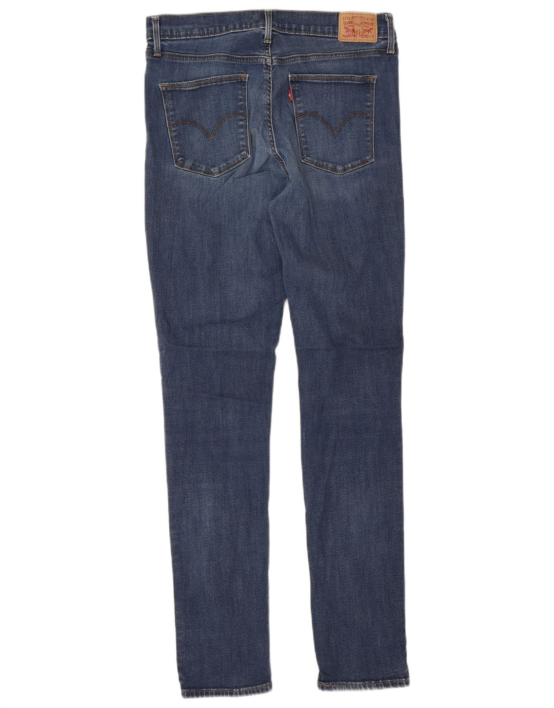 Damskie jeansy wyszczuplające Levi's W32 L32 Niebieska bawełna