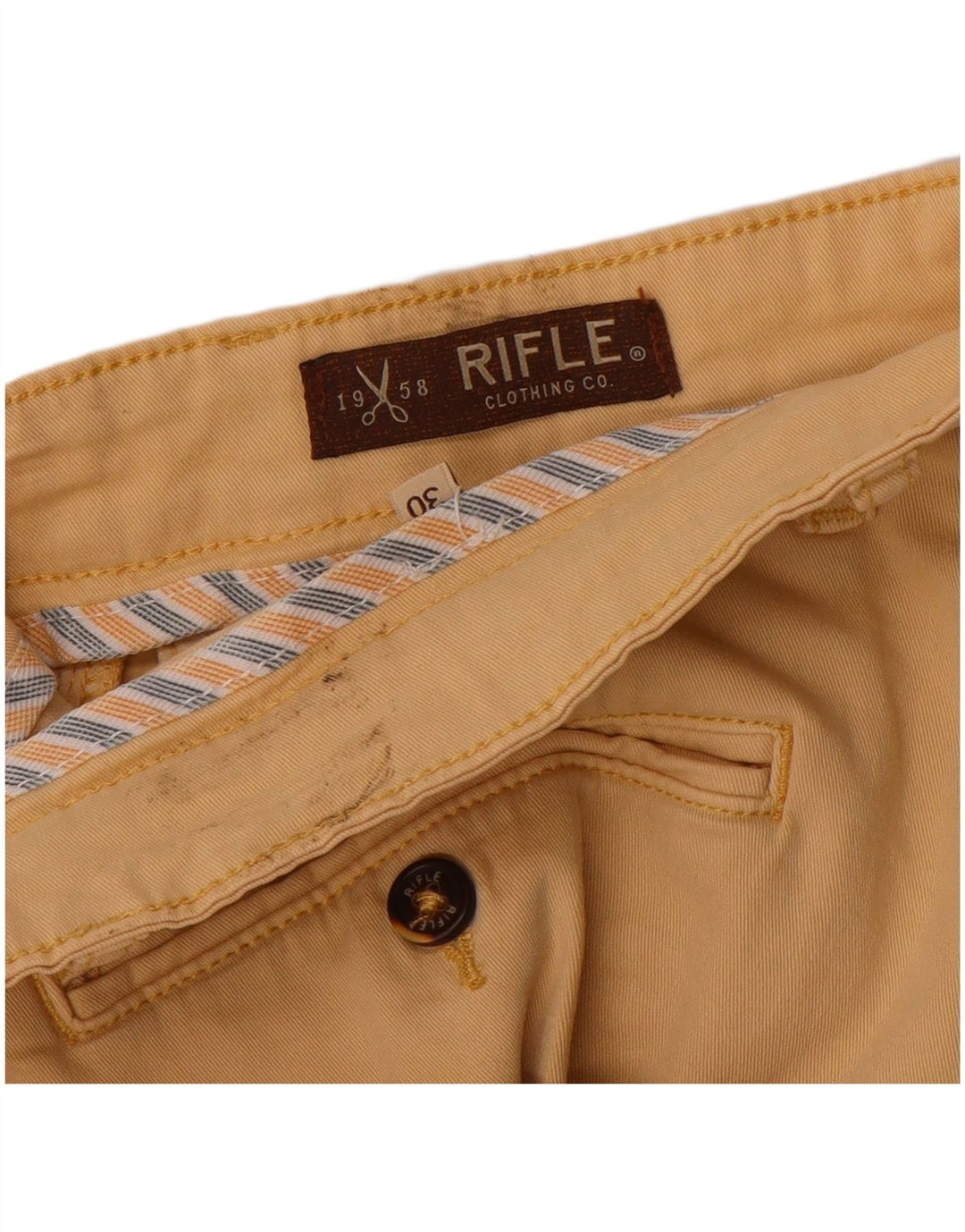 Męskie spodenki chino Rifle W30 średni beż