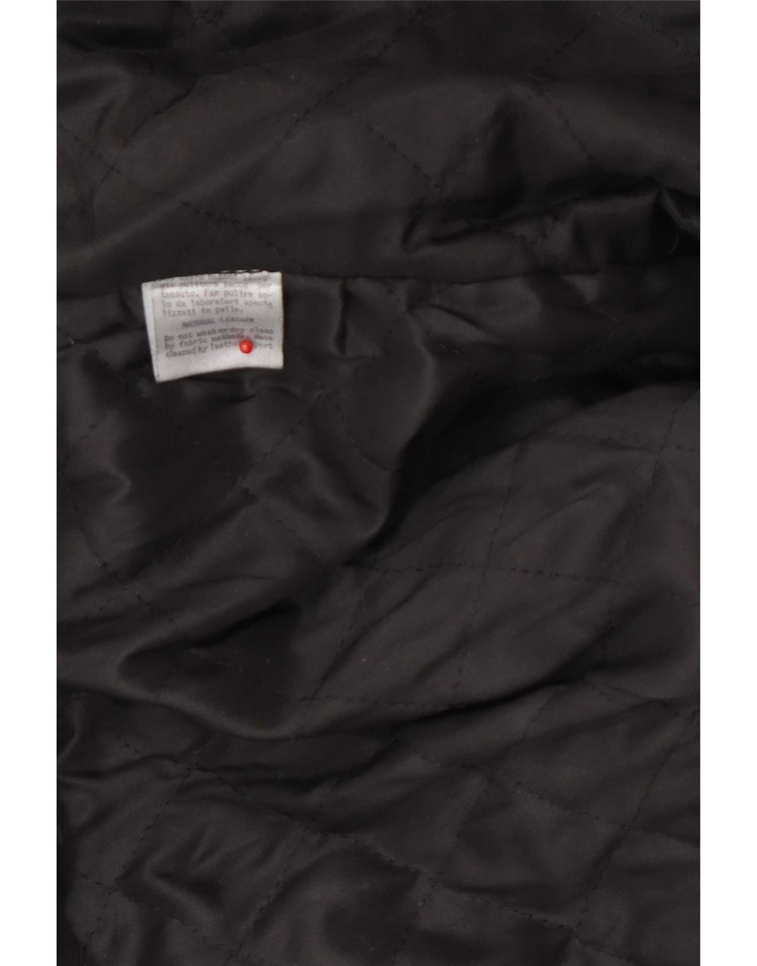Męska skórzana kurtka motocyklowa Vintage UK 38 Medium Black