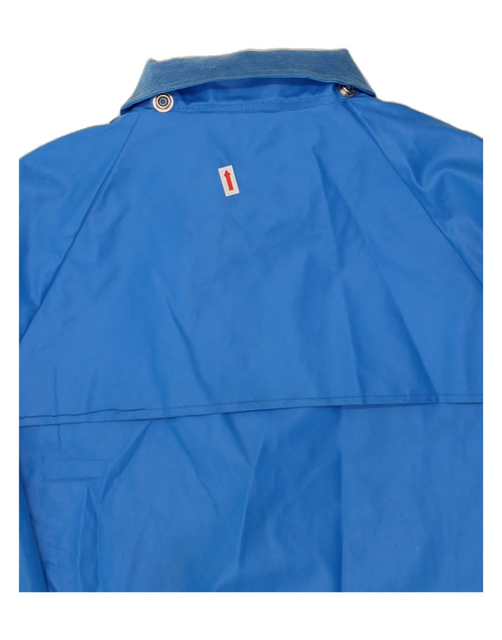 VINTAGE Mens Raincoat UK 36 Small Blue Polyvinyl Vintage Vintage and Second-Hand Vintage from Messina Hembry 