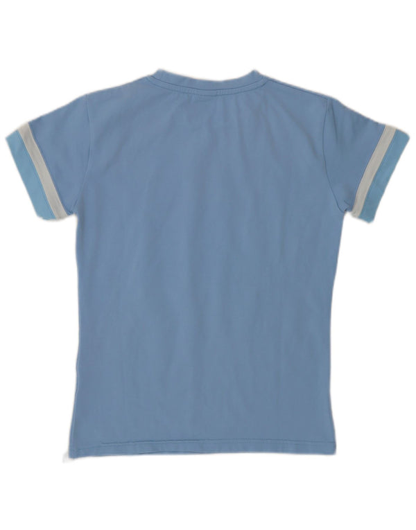 T-shirt damski Nike Top UK 14/16, duży niebieski, blok kolorów