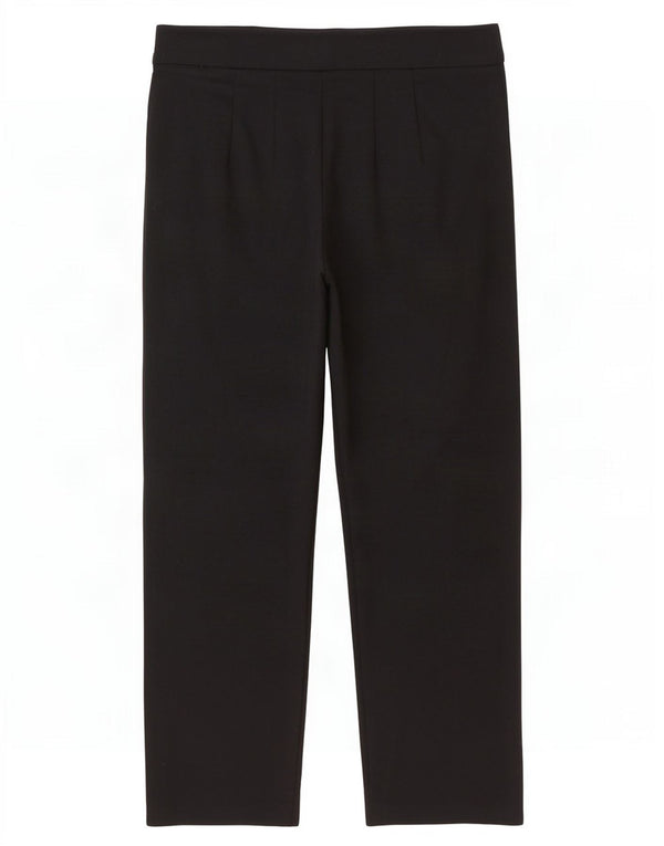 Marks & Spencer Damskie proste spodnie codzienne UK 12 Medium W30 L28 Czarne