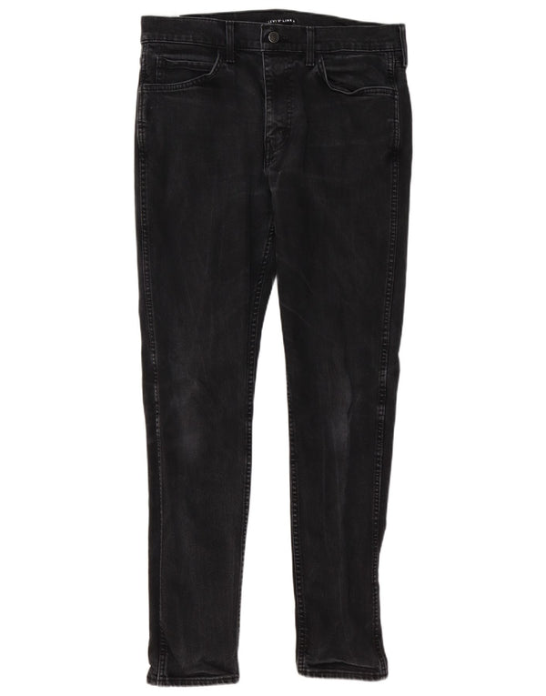 Levi's Mens Slim Jeans W34 L31 Black Cotton