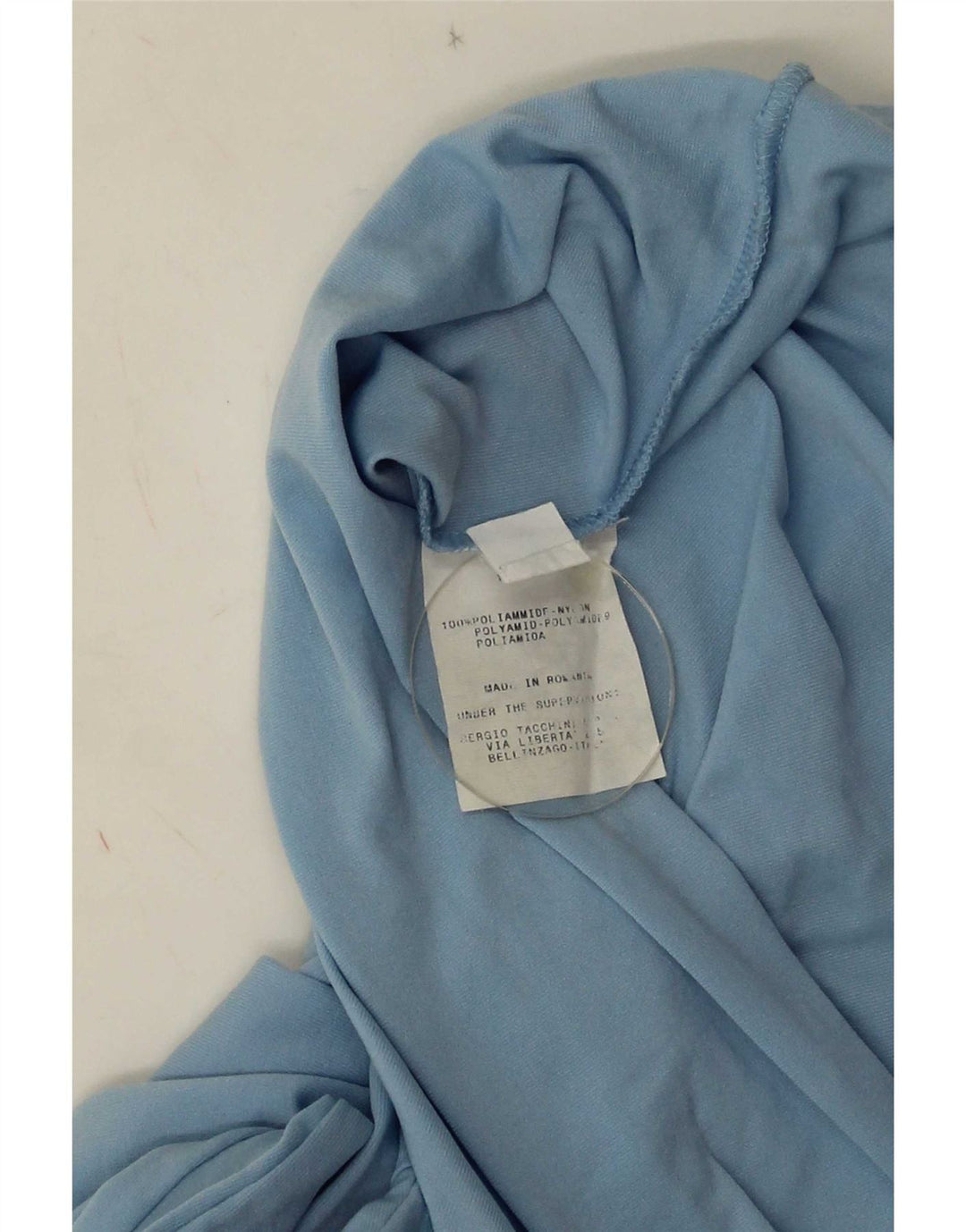 Damski top Sergio Tacchini z długim rękawem IT 48 XL Niebieski poliamid