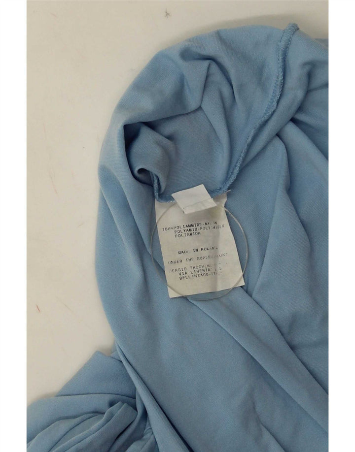 Damski top Sergio Tacchini z długim rękawem IT 48 XL Niebieski poliamid