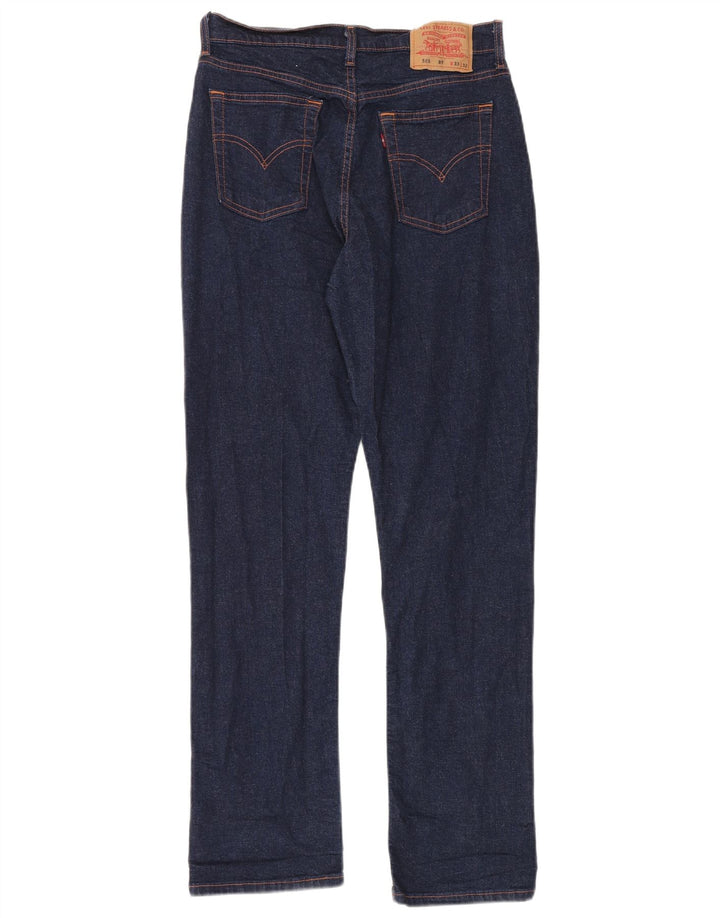 Męskie dżinsy Levi's 583 Straight W33 L32 Granatowa bawełna