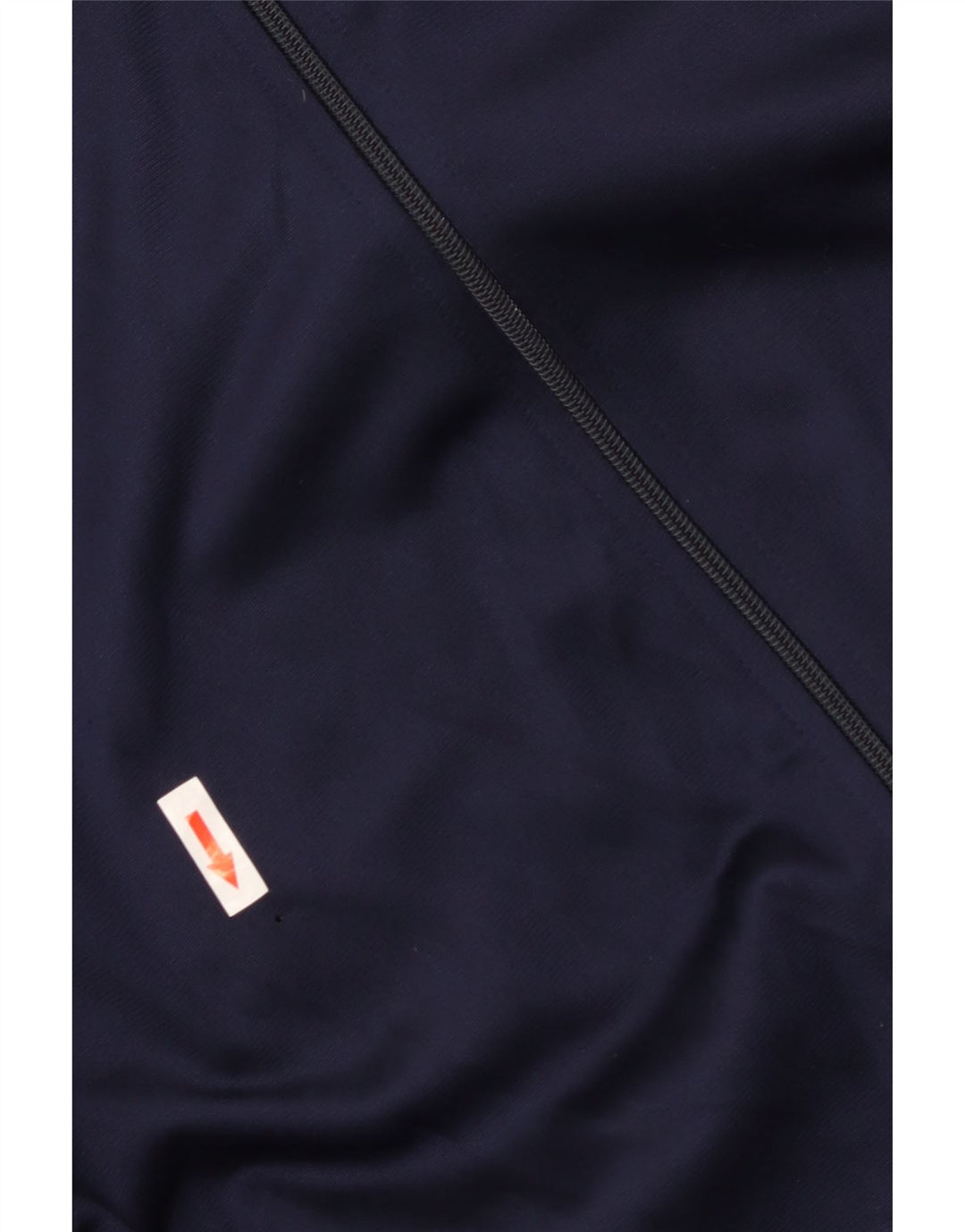 Męska kurtka dresowa Reebok z grafiką, duża, granatowa, z blokami kolorów