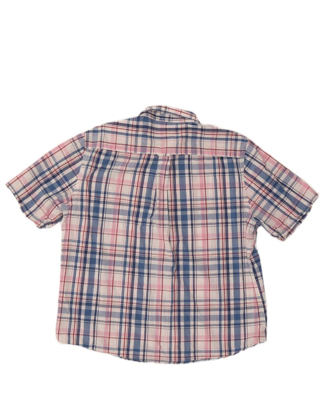 JAMES PRINGLE Mens Short Sleeve Shirt XL Multicoloured Check