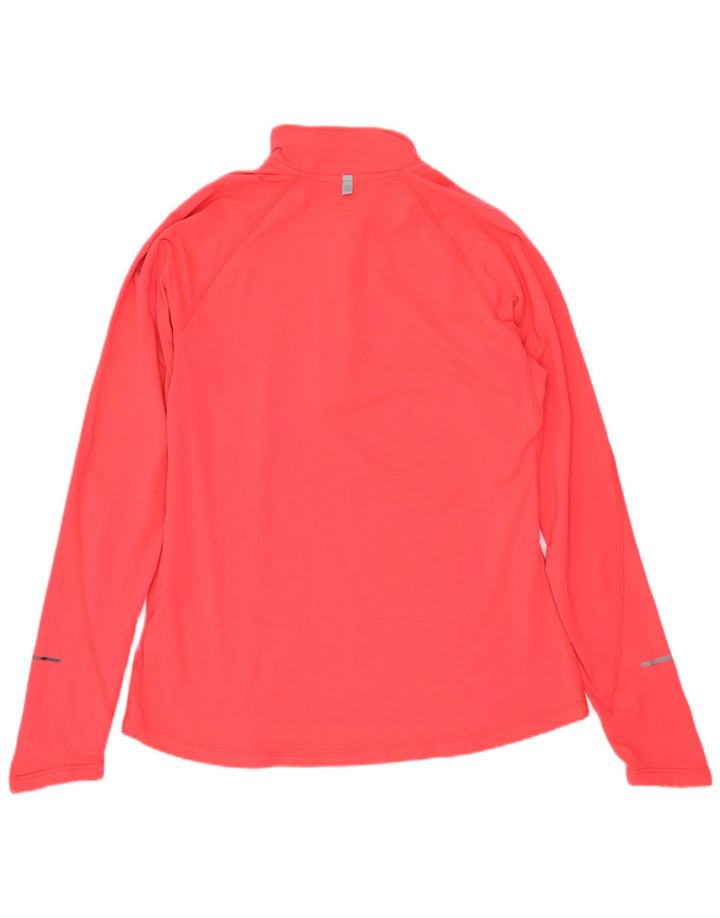 Damski dres Nike Dri Fit z zamkiem błyskawicznym na szyi, UK 12, średni róż