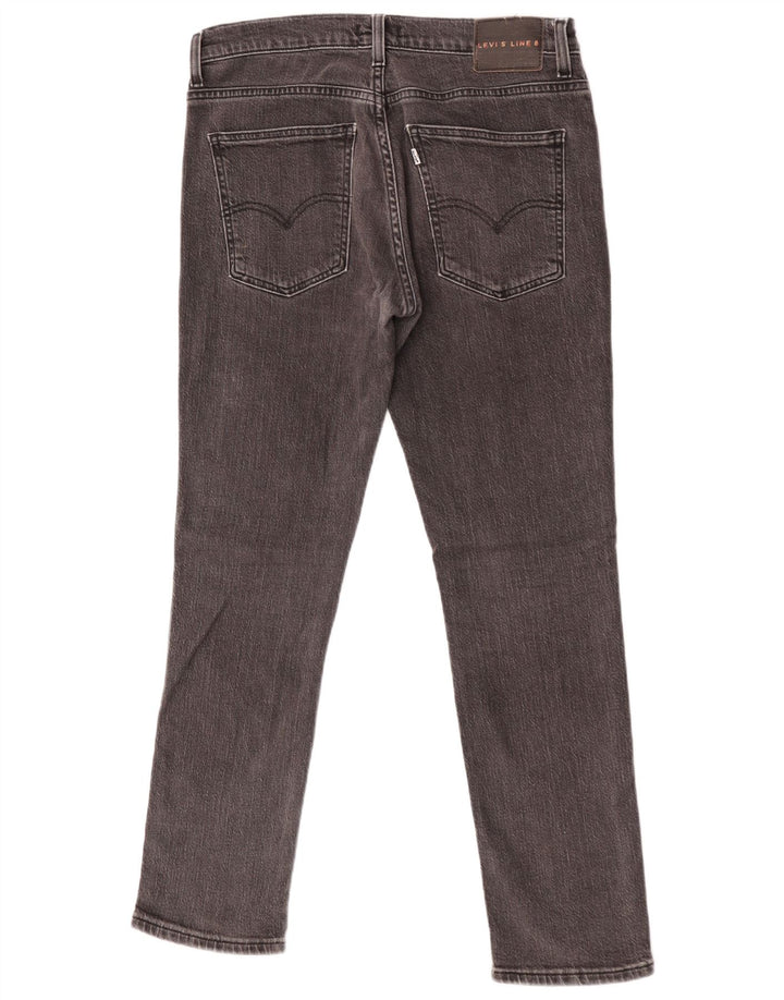 Męskie jeansy Levi's Line 8 Slim W32 L30 Szara bawełna