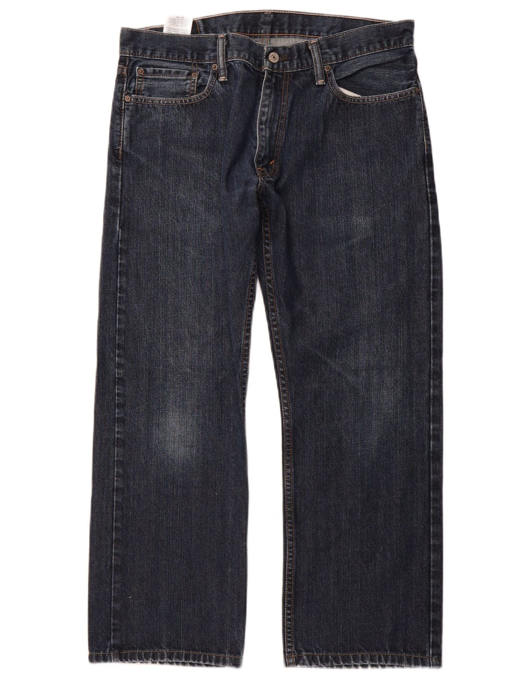 Męskie jeansy Levi's 514 Slim Fit Straight W34 L27 Niebieskie bawełniane klasyczne