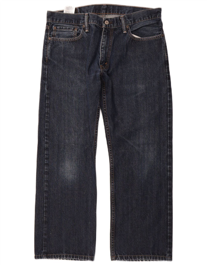 Męskie jeansy Levi's 514 Slim Fit Straight W34 L27 Niebieskie bawełniane klasyczne