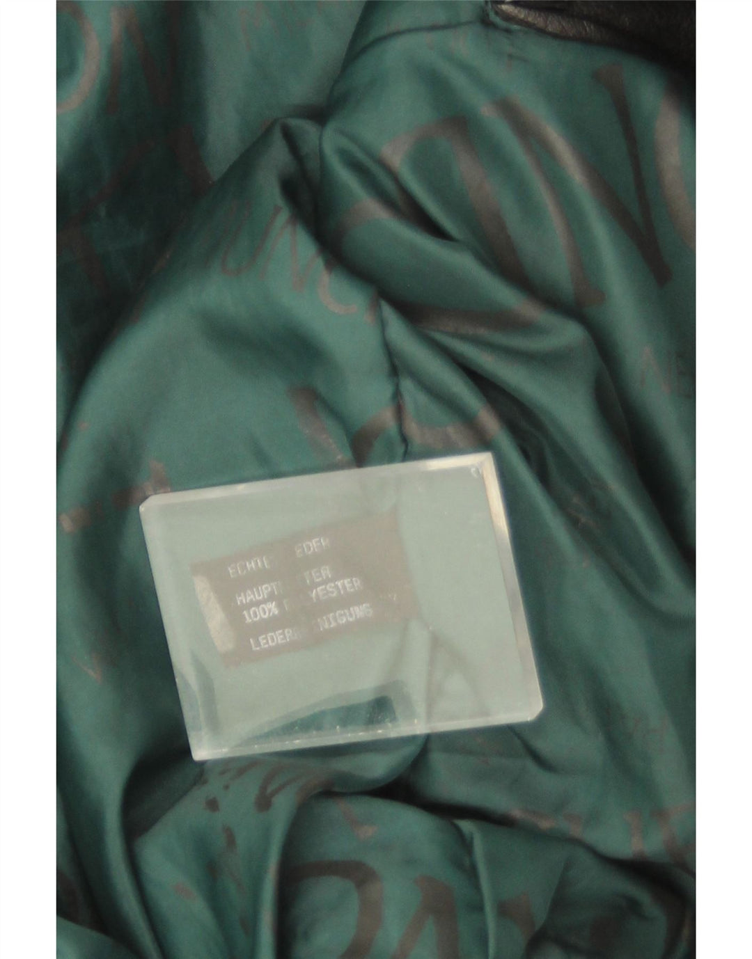 Vintage męska skórzana kurtka UK 44 2XL czarna skóra