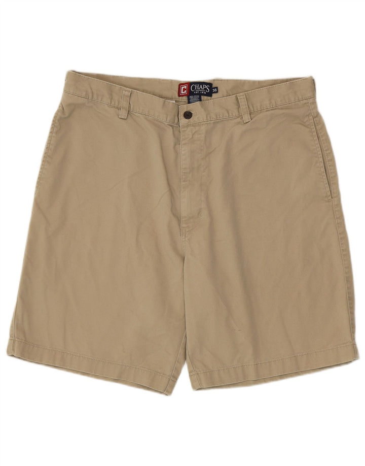 Męskie spodenki Chino Chaps W36, duże, beżowe, bawełniane