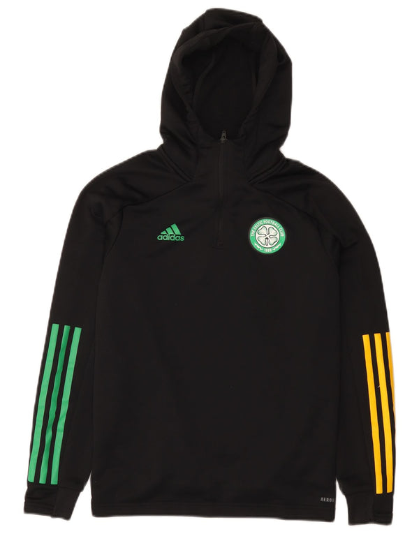 Chłopięca bluza z kapturem Adidas The Celtic Football Club 11-12 lat czarna