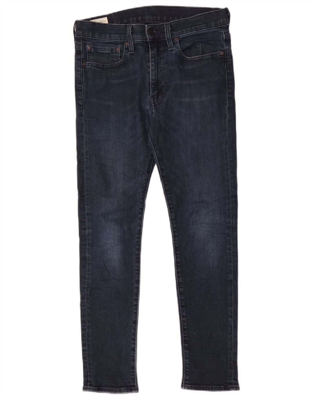 Męskie jeansy Levi's Slim W32 L30 Granatowa bawełna