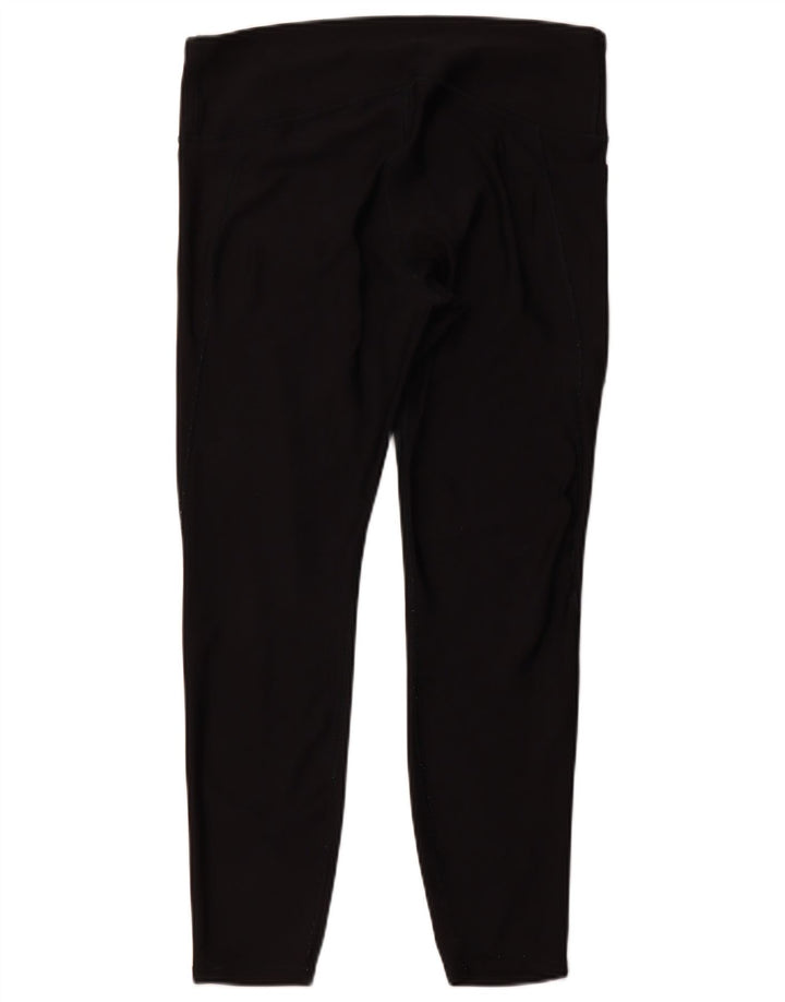 Legginsy damskie UNDER ARMOUR UK 18 XL, czarne, poliestrowe