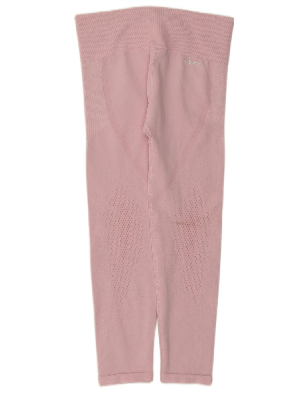Damskie legginsy Adidas Capri UK 12 Średni różowy poliester