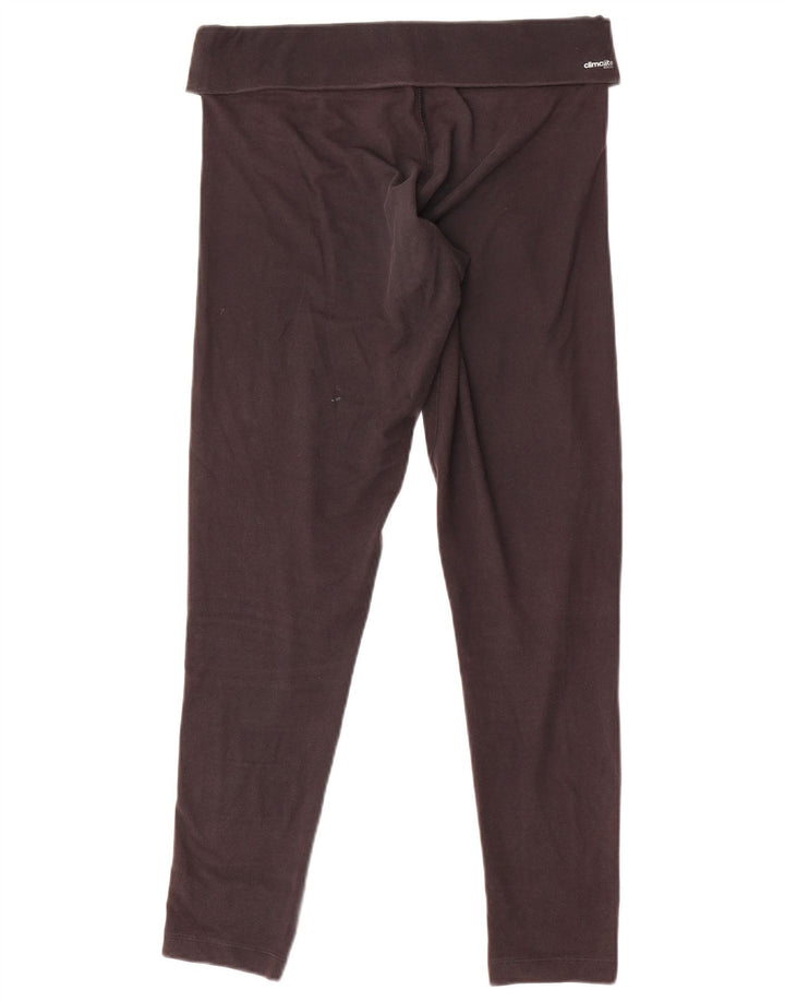 Damskie legginsy Adidas Climalite UK 12/14 Średni czarny poliester