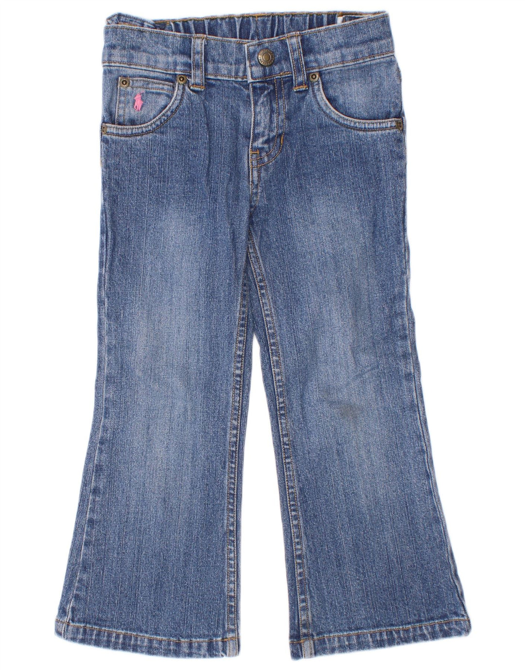 Ralph Lauren Chłopięce dżinsy Bootcut 3-4 lata W20 L16 Niebieska bawełna