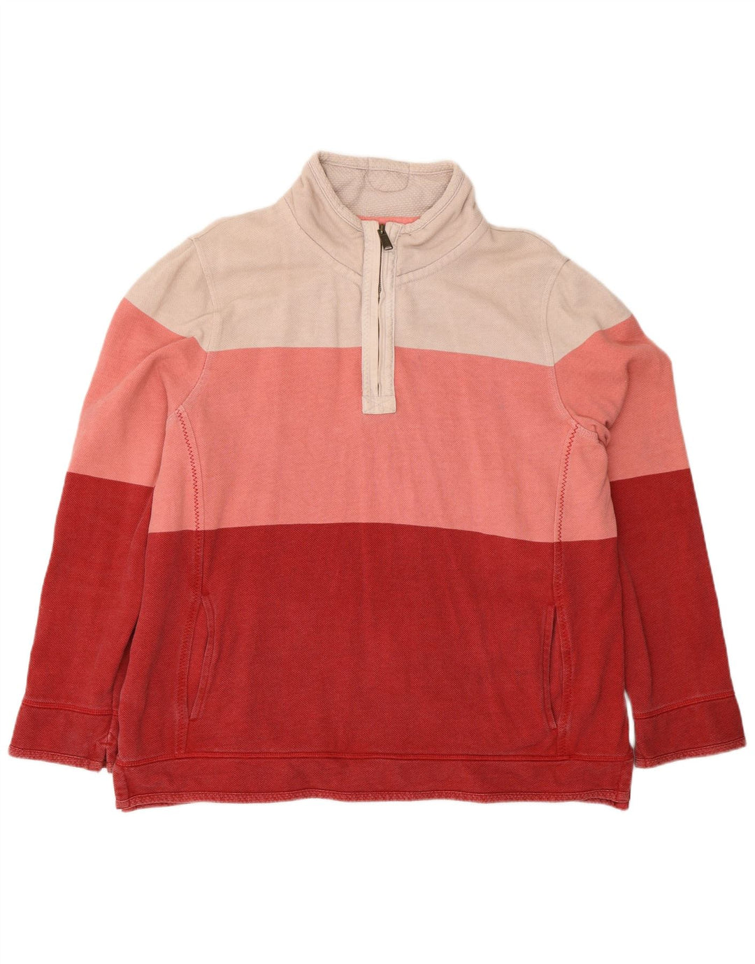 Damska bluza dresowa Fat Face UK 18 XL, wielobarwna, z blokami kolorów